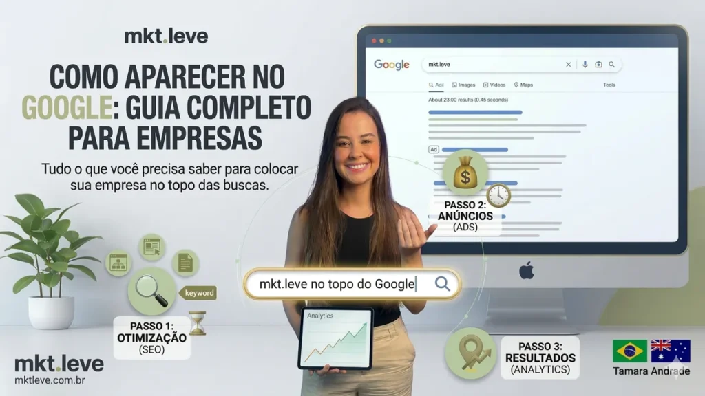 Como aparecer no Google guia completo para empresas com SEO