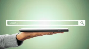 ilustração explicando o que é SEO e como funciona o posicionamento no Google