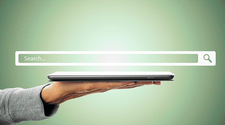 ilustração explicando o que é SEO e como funciona o posicionamento no Google